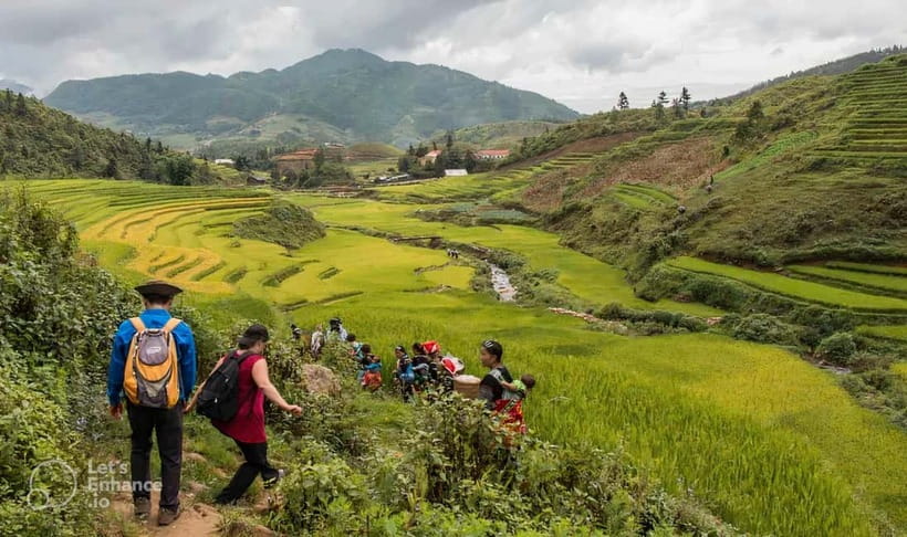 1-Day Sapa Long Trek - Rice Field Terrace, Ethnic Culture - Lao Chai Sang and a Hmong family lunch