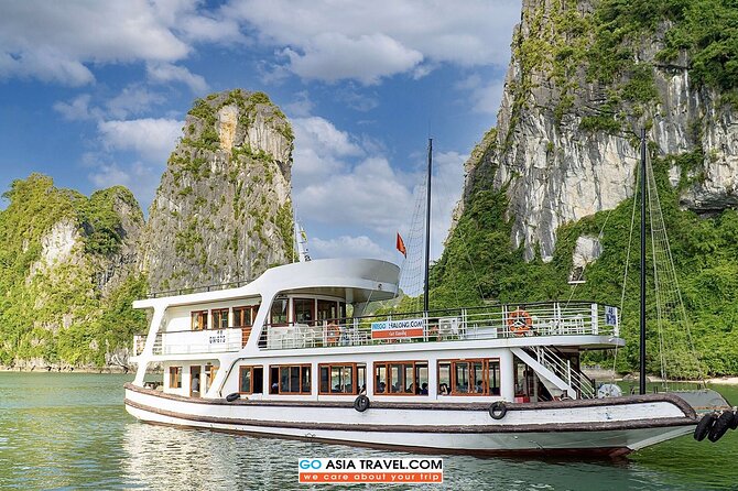 1 Day Tour to Halong Bay Cruise from 3 - 5 star Cruise & Transfer - Boarding at Tuan Chau Island