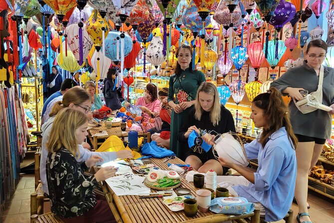 1-Hour Lantern Making Class in Hoi An - Painting with guidance, not pressure