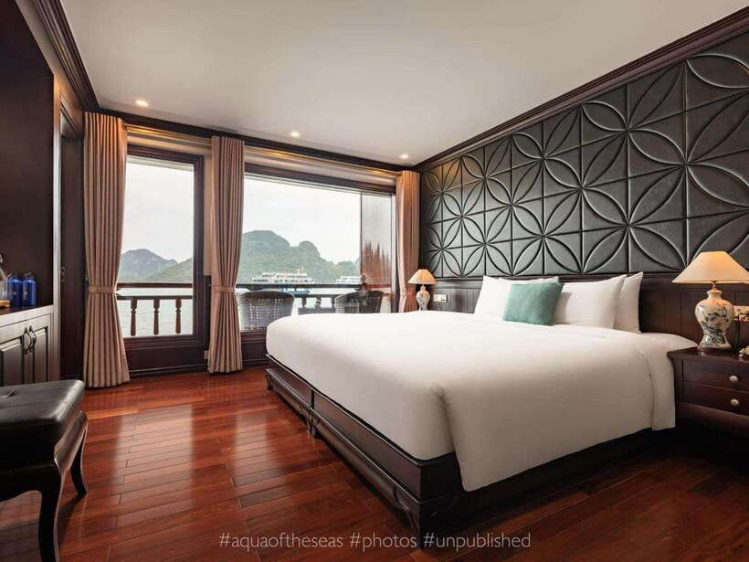 2-Day: Halong Lan Ha Bay 5 Stars Cruises w/Balcony & Bathtub - A balcony cabin with time to slow down