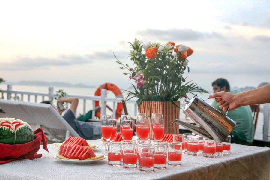 2-Day Royal Palace Ha Long Bay & Ti Top Island Cruise - Sunset, dinner, and one night aboard