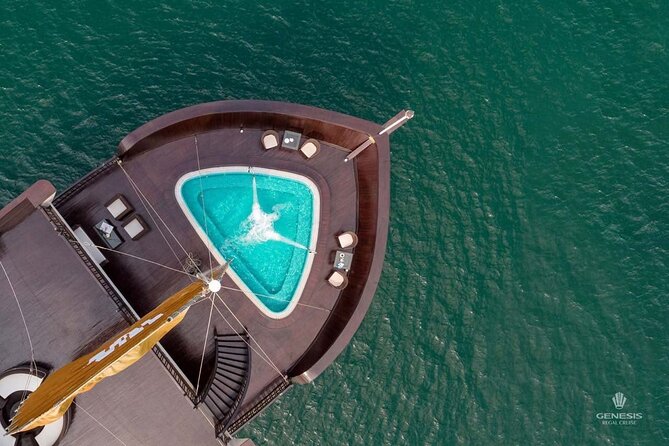 2Days-1Night Halong Bay Luxury Genesis Regal Cruises - Day one: boarding, lunch, and the first views