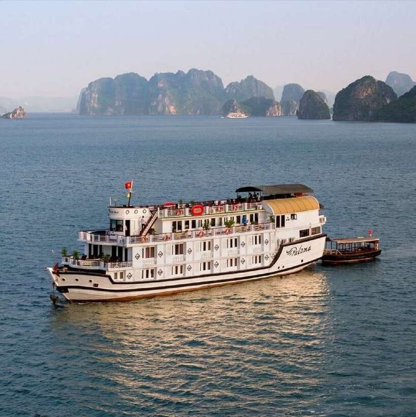 4-star Halong Paloma Cruise 2D1N Trip - A two-day cruise with a quieter address
