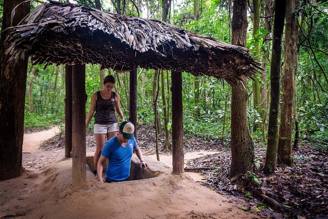Afternoon Cu Chi Tunnels - Small Group Half-Day Tour - Seeing the underground rooms and working areas