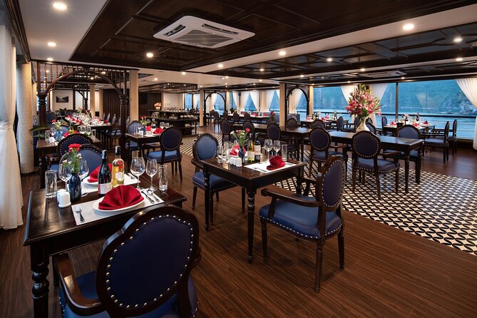 All-Inclusive 2 Day/1 Night Halong Luxury Cruise, Meals, Cave, Kayaking,Swimming - Titop Island: viewpoint first, beach second
