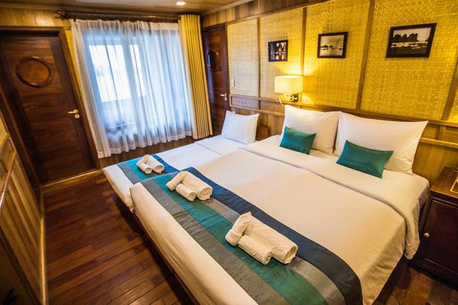 All inclusive Bhaya 2-Day Halong Bay Tour - The boat, cabin, food, and service
