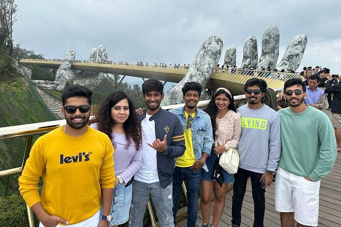 Ba Na Hills and Golden Bridge Full Day Tour Small Group - From Da Nang to a cool mountain summit