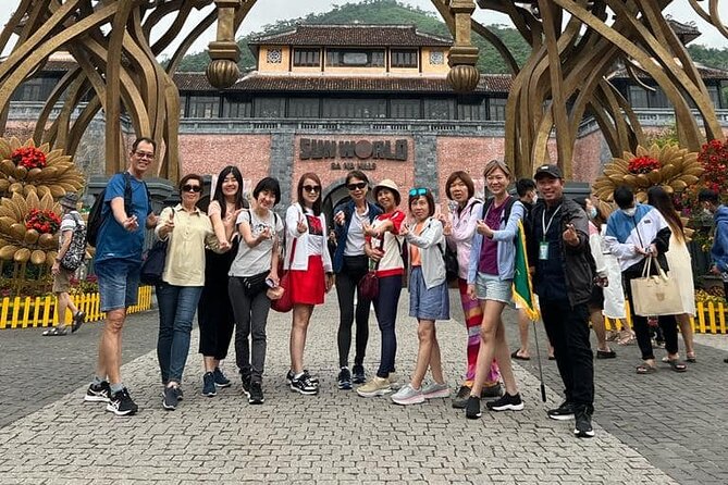 Ba Na Hills and Golden Bridge Full Day Tour Small Group - French Village and the resort’s theatrical side