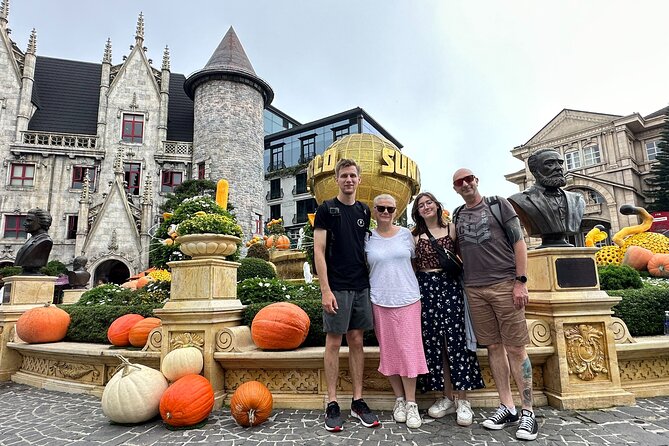 Ba Na Hills and Marble Mountains PrivateTour with Streetfood meal - Walking the Golden Bridge and Sacred Garden