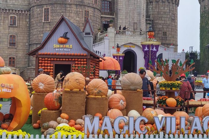 Ba Na Hills & Golden Bridge: Private Return Transfer from Da Nang - French Village, Fantasy Park, and other attractions