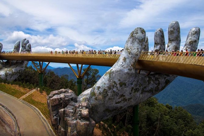 Ba Na Hills Private Tour - The Golden Bridge and its giant supporting hands