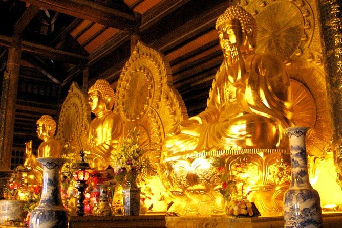 Bai Dinh, Trang An and Mua Cave Day Trip from Hanoi - Bai Dinh Pagoda and its enormous Buddhist collection