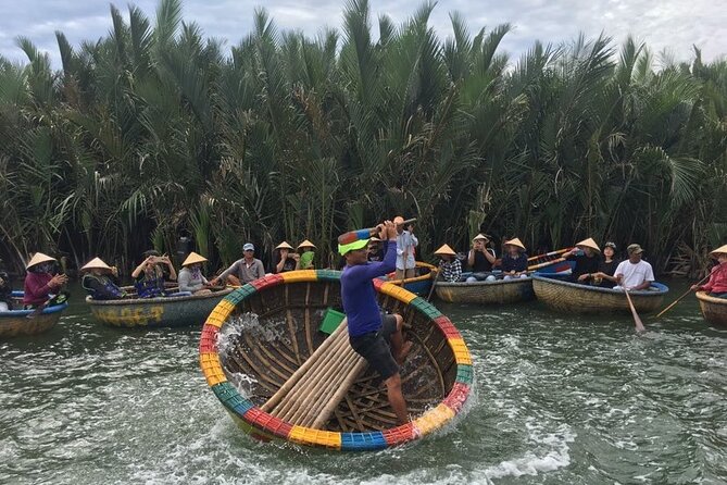 Basket Boat in Hoi An( visit water coconut forest,Crab fishing ) - Who will enjoy this Cam Thanh experience