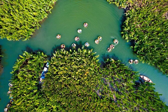 Basket Boat Ride, Coconut Forest, Sunset and Hoi An Town by Night - What the 75-minute basket boat stop includes