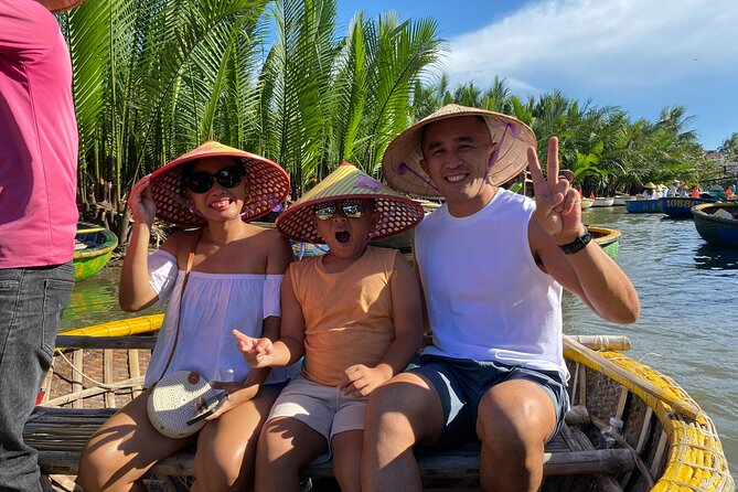 Basket Boat Ride, Coconut Forest, Sunset and Hoi An Town by Night - Phung Hung Old House and wooden architecture