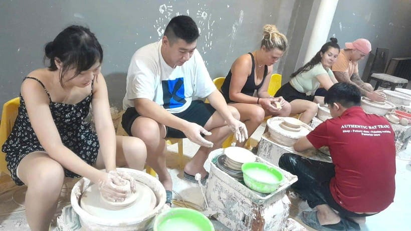Bat trang Pottery Ceramics Class in Hanoi’s Old Quarter | VN - Three hours of making bowls, plates, and vases