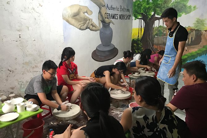 Bat trang Pottery Class in Hanoi Old Quarter/Handmade experience - A calm break for families and couples
