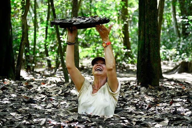 Ben Duoc 'Less-Crowded' Cu Chi Tunnels Half-Day Tour - Seeing traps, tanks, and the wartime surface world