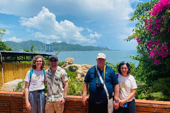 Best Full Day Private Tour in Nha Trang City from Cruise Port - Reading the brickwork at Po Nagar Cham Towers