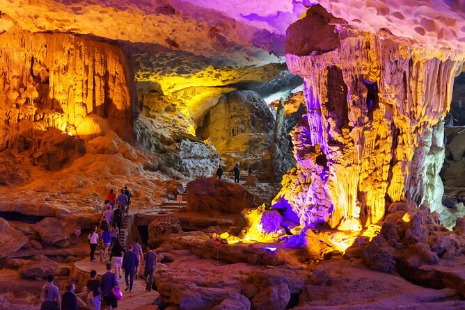 Best Halong 5 star Day Trip, inclusive,buffet,cave,kayak,transfer - Titop Island and the climb for the big view