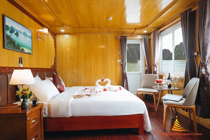 Best Lan Ha Bay Cat Ba Cruise 2 Days 1 Night Less touristy - First views of Cat Ba Island and Lan Ha Bay