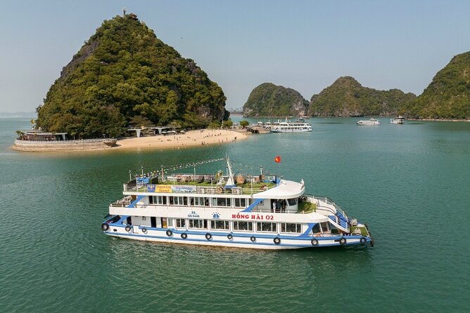 Best Price Halong Bay Full-Day Trip,Cave,Titop,Kayak By Transfer - Lunch begins the cruise around noon