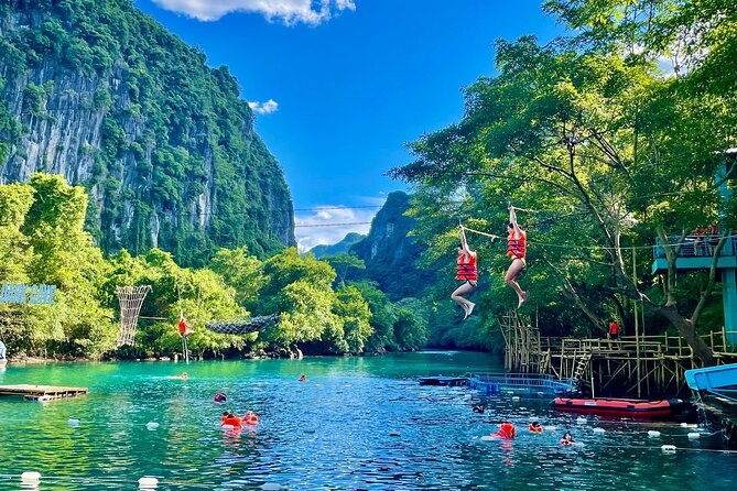 Botanic Garden - Paradise Cave - Zipline - Mudbath at Dark Cave - Morning forest trails at Phong Nha Botanical Garden