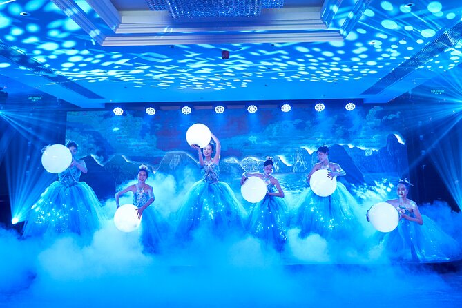 Buffet on Paradise Delight Dining Cruise Halong Bay Tour - Entertainment and the feel of an evening out