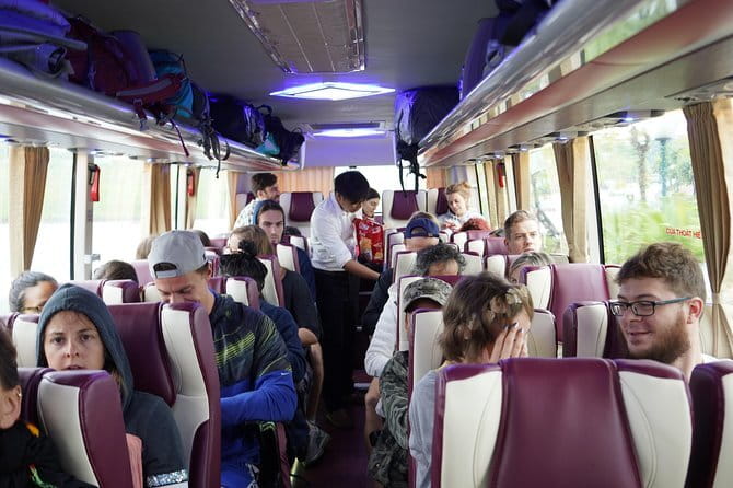 Bus Cat Ba island to Ha Noi - Starting in Cat Ba Town: pickup and meeting points