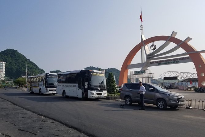 Bus Cat Ba to Hanoi - Leaving Cat Ba by hotel pickup
