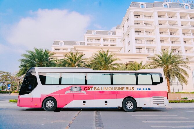 Bus Ha Noi to Cat Ba island - Choosing between the standard bus and limousine van