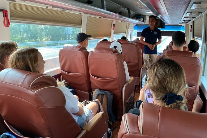 Bus Hanoi to Cat Ba Island with Cat Ba Express - Your Hanoi pickup in the Old Quarter