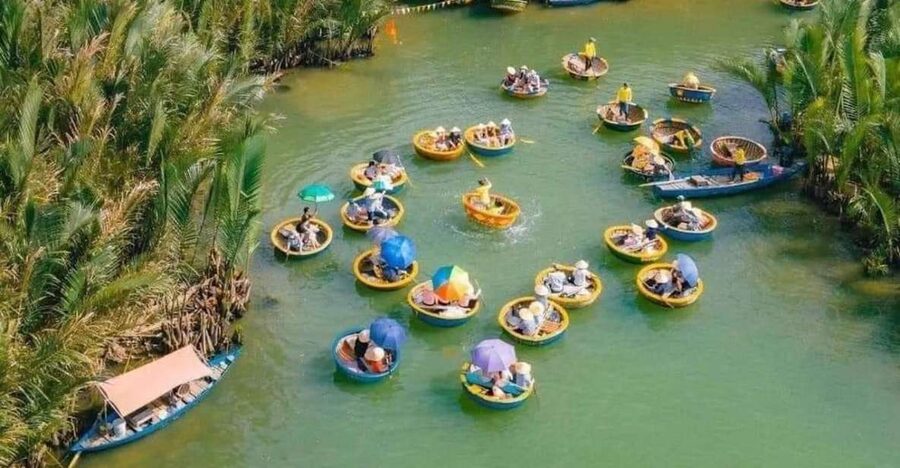 Cam Thanh Coconut Basket Boat Experience from Hoi An/Da Nang - Why the basket boat is the main event