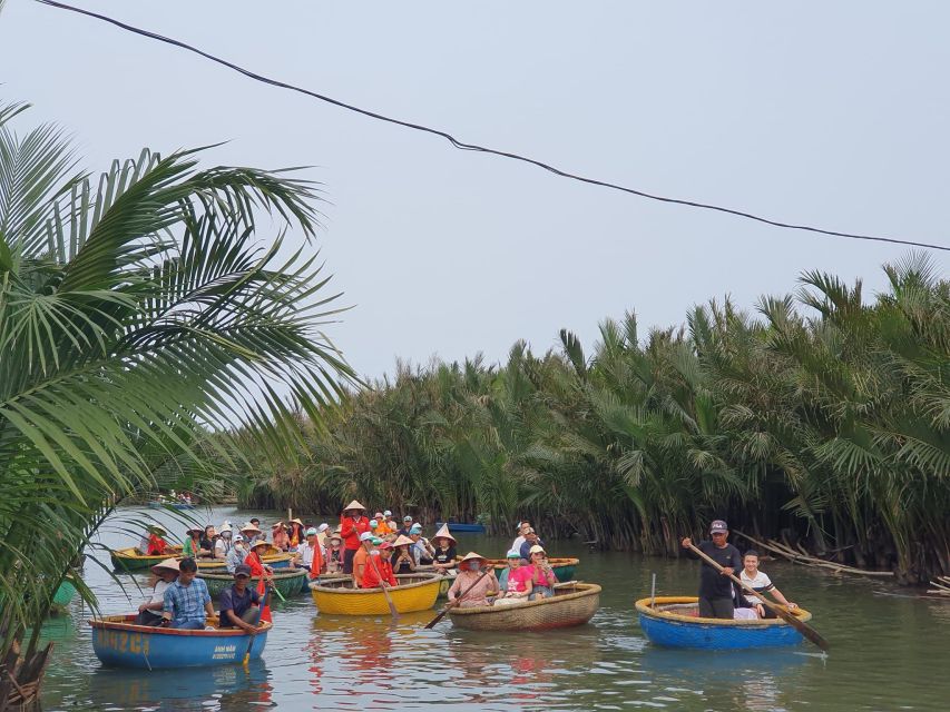 Cam Thanh Coconut Basket Boat Experience from Hoi An/Da Nang - A welcome drink at a fisherman’s house
