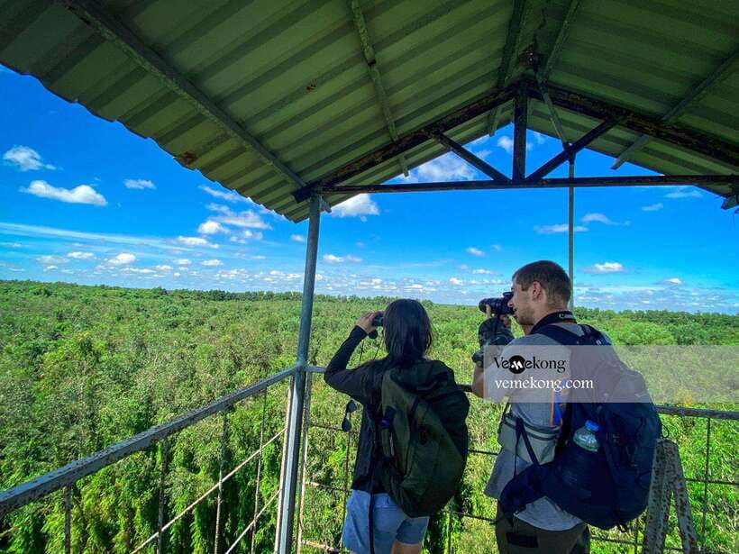Can Tho: Lung Ngoc Hoang Nature Reserve & Forest Tour - The one-hour road from Can Tho