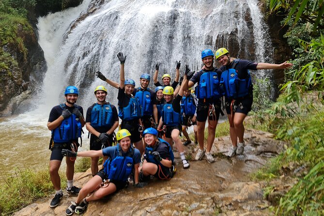 Canyoning Tour in Dalat Viet Nam - The base camp briefing is more important than it sounds