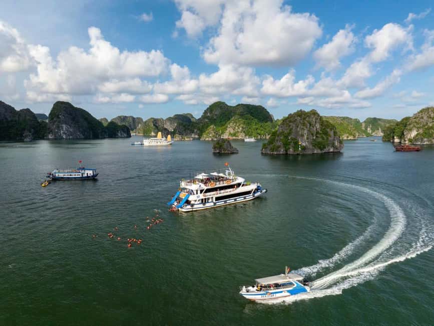 Cat Ba/Ha Noi: Lan Ha and Monkey Island Full Day Boat Trip - Why Lan Ha Bay is a better fit for an active day