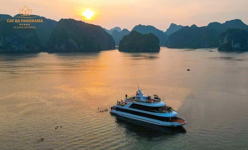 Cat Ba: Sunset on Lan Ha Bay with Sunset Party - Key points at a glance