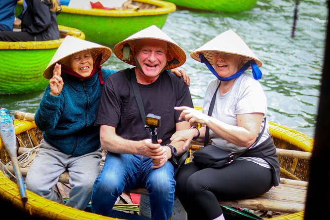 Cocolocal Farm Cooking Class with market tour and basket boat - Cooking banh xeo, pho, and spring rolls
