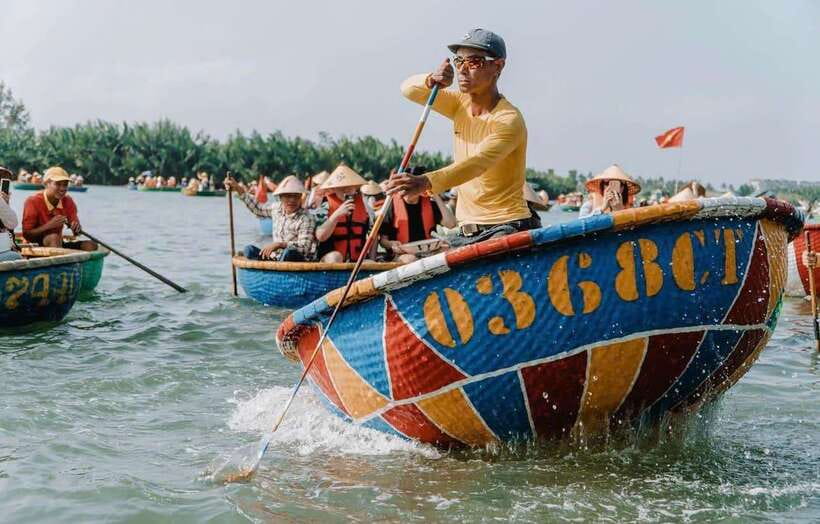 Coconut Boat Hoi An - What happens during the 45 to 60 minutes