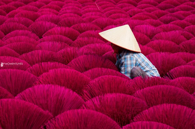 Colors of Incense village Quang Phu Cau - Following Bamboo From Raw Material to Incense