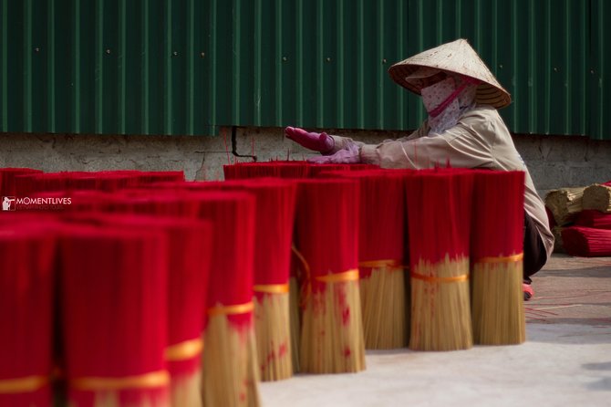 Colors of Incense village Quang Phu Cau - Meeting Villagers Instead of Only Taking Pictures