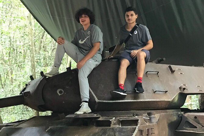 Combine Cu Chi Tunnels & City Tour by DGT - Entering the Cu Chi Tunnels