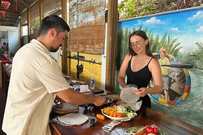 Cooking Class and Coconut Basket Boat Ride by Hangcoconut - Cooking at Hangcoconut beside the river