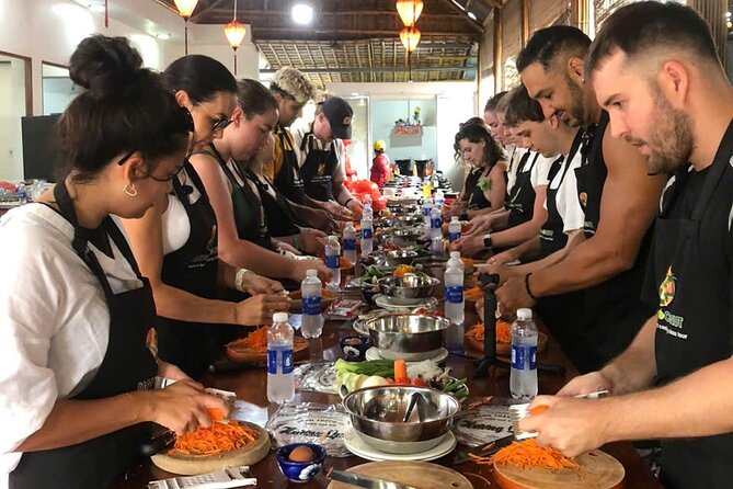 Cooking Class and Coconut Basket Boat Ride by Hangcoconut - Timing, pickup, and group size