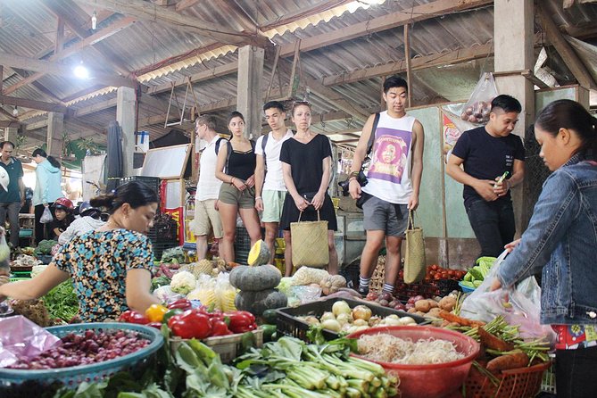 Cooking Class Hoi An:Local Market, Basket Boat, Fishing & Cooking - Riding a round bamboo boat through Cam Thanh