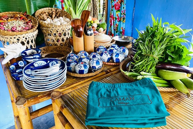 Cooking Class Hoi An - Organic Garden - Farming Tour-Handicrafts - Cooking three or four Vietnamese dishes