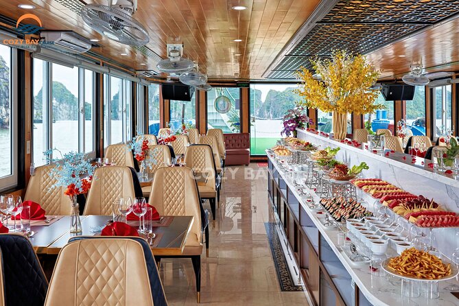 Cozy Bay Halong 5-Star Day Cruise, Buffet, Cave, Kayak, Swimming - The Hanoi pickup and three-hour road journey