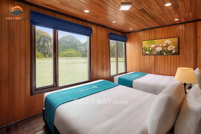 CozyBay Cruise-The Best Small Group 2D/1N inHalong-All inclusive - The private cabin: comfortable enough, but check your expectations