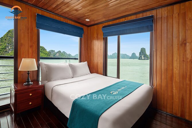 CozyBay Cruise-The Best Small Group 2D/1N inHalong-All inclusive - Kayaking, swimming, and the final hours on the water